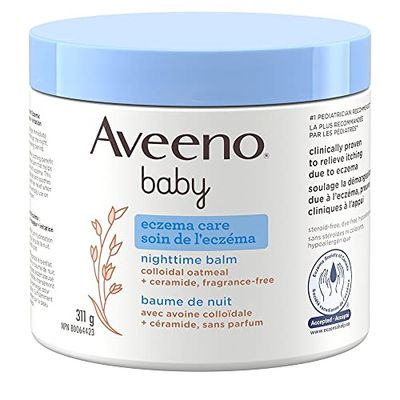 Aveeno Baby Eczema Care Night Cream, Bedtime Balm and Moisturizing Lotion, Paraben Free, 311G $13 (Reg $19.97)