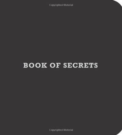 Book of Secrets $3.88 (Reg $6.99)