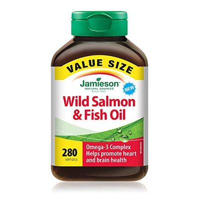 Omega-3 Complex Wild Salmon and Fish Oils 1,000 mg - Value Size $9.49 (Reg $16.49)