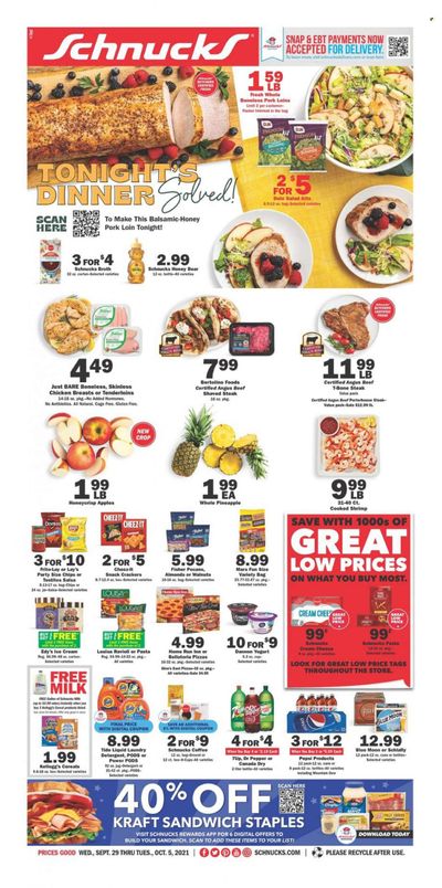 Schnucks (IA, IL, IN, MO) Weekly Ad Flyer October 3 to October 10