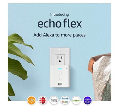 Introducing Echo Flex - Plug-in smart speaker with Alexa For $24.99 At Amazon Canada
