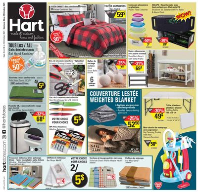 Hart Stores Flyer October 6 to 12