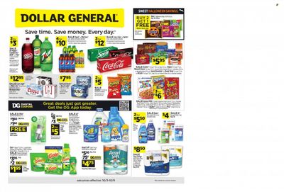 Dollar General (AL) Weekly Ad Flyer October 4 to October 11