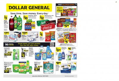 Dollar General (TX) Weekly Ad Flyer October 4 to October 11