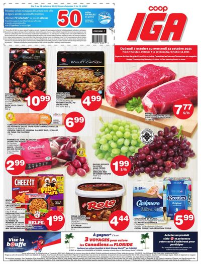 Coop IGA Flyer October 7 to 13