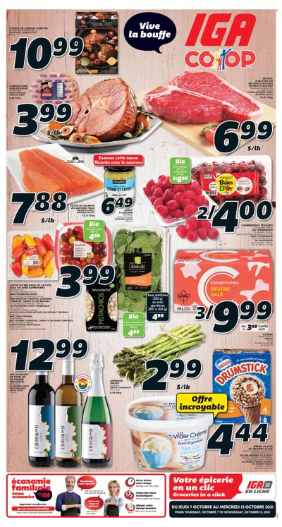 IGA (NB) Flyer October 7 to 13 IGA (NB) Flyer October 7 to 13