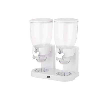 Zevro KCH-06123/GAT201C Indispensable Dry Food Dispenser, Dual Control, White/Chrome $45.58 (Reg $59.39)