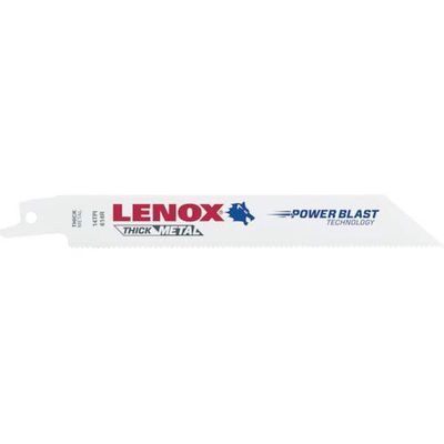 Lenox 20564-614R 6-Inch 14TPI Metal Cutting Reciprocating Saw Blade, 5-Pack $13.96 (Reg $17.49)