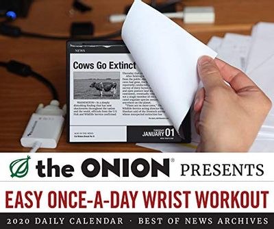 The Onion 2020 Daily Calendar: (2020 Daily Calendar, Funny Calendar, 2020 Calendar Book) $13.85 (Reg $22.50)