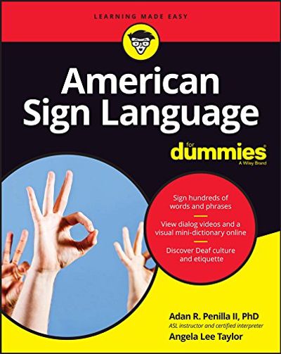 American Sign Language For Dummies with Online Videos $14.84 (Reg $29.99)