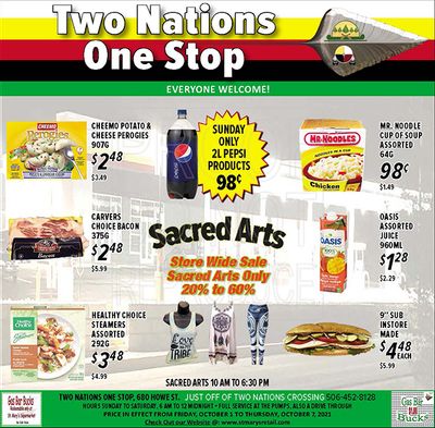 St. Mary's Supermarket Flyer October 1 to 7