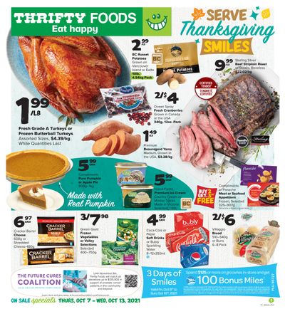 Thrifty Foods Flyer October 7 to 13
