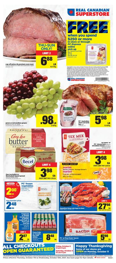 Real Canadian Superstore (ON) Flyer October 7 to 13
