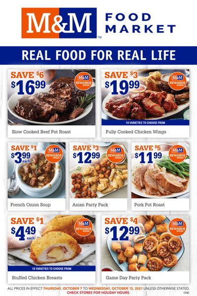 M&M Food Market (ON) Flyer October 7 to 13