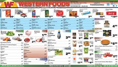 Western Foods Flyer October 6 to 12