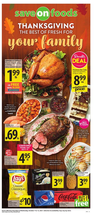 Save on Foods (AB) Flyer October 7 to 13
