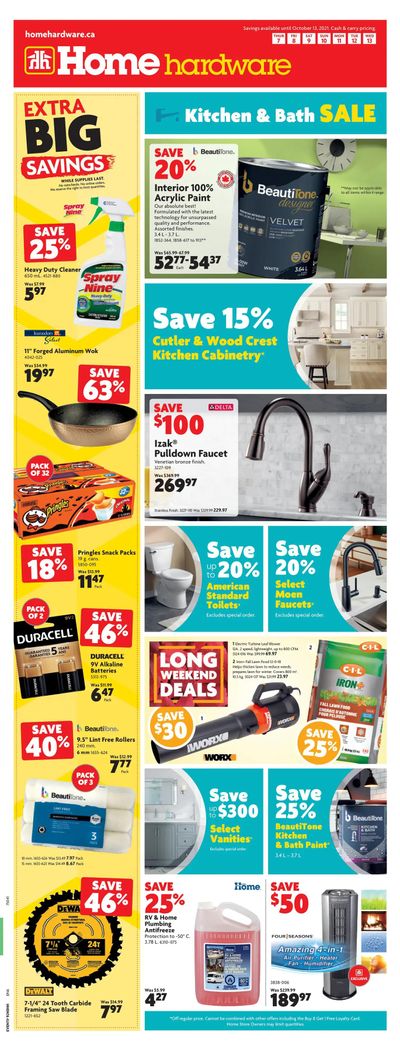 Home Hardware (ON) Flyer October 7 to 13