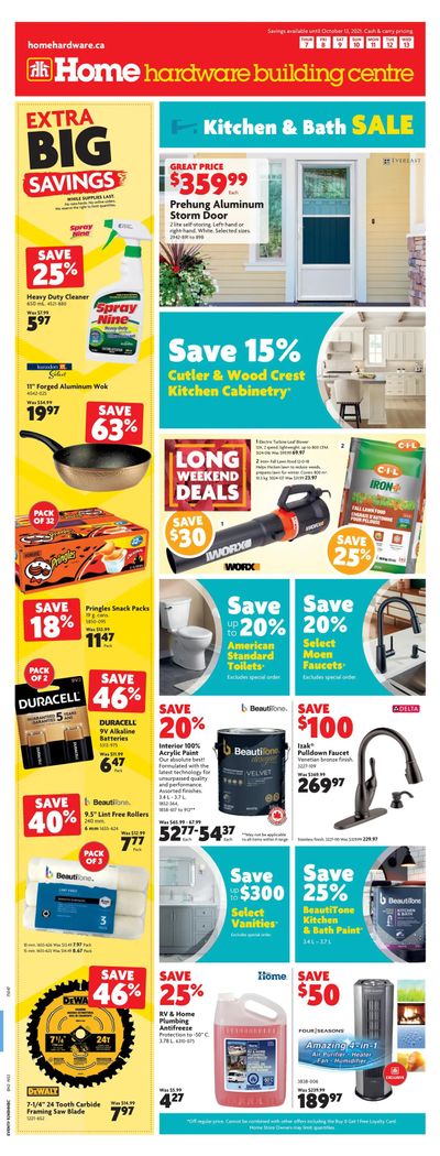 Home Hardware Building Centre (Atlantic) Flyer October 7 to 13
