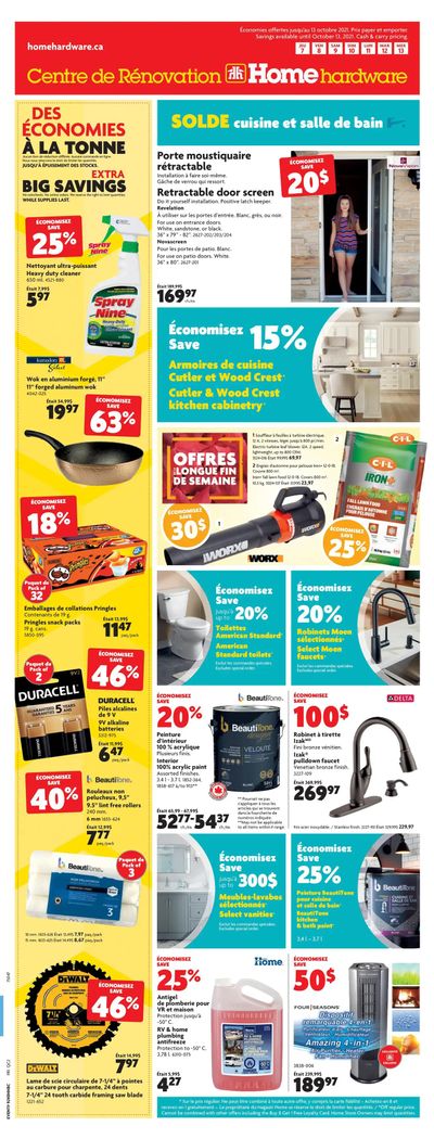 Home Hardware Building Centre (QC) Flyer October 7 to 13
