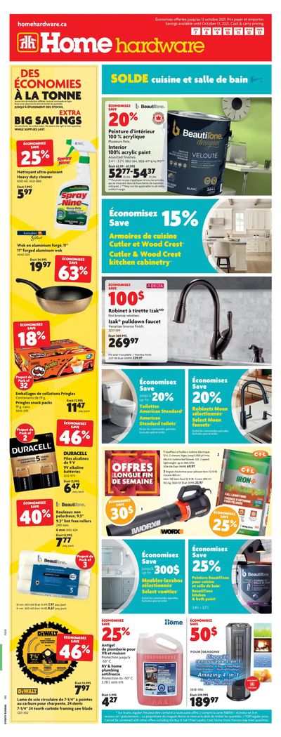 Home Hardware (QC) Flyer October 7 to 13