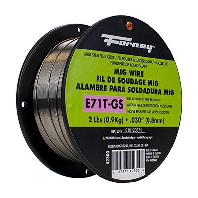 Forney 42300 Flux Core Mig Wire, Mild Steel E71TGS.030-Diameter, 2-Pound Spool $22.99 (Reg $30.99)