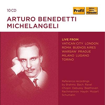Arturo Benedetti Michelangeli: Live from Vatican City, London, Roma, Buenos Aires, Warsaw, Prague, Milano, Lugano, Torino $30.26 (Reg $50.99)