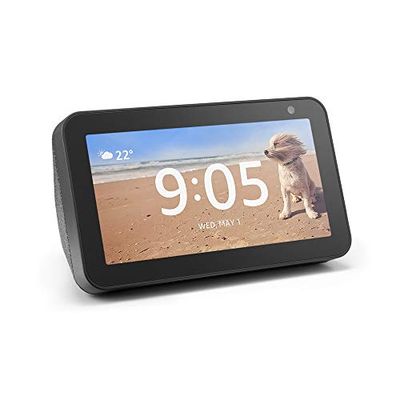 Echo Show 5 – Compact smart display with Alexa – Stay connected with video calling - Charcoal $49.99 (Reg $69.99)