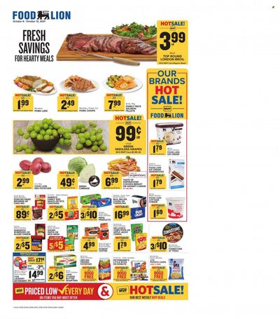 Food Lion (VA) Weekly Ad Flyer October 7 to October 14