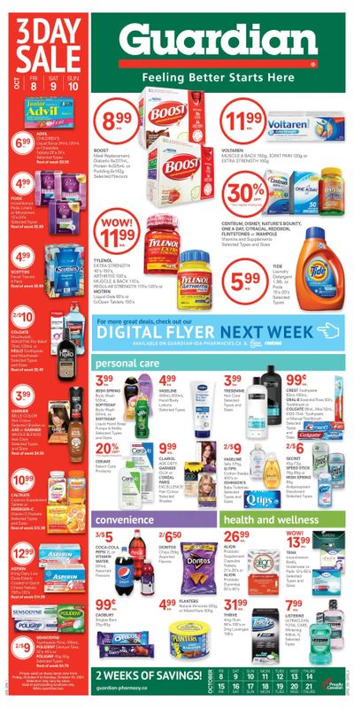 Guardian Flyer October 8 to 21