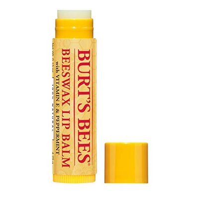 Burt’s Bees Beeswax 100% Natural Moisturizing Lip Balm, with Vitamin E and Peppermint - 1 Tube $2.44 (Reg $4.98)