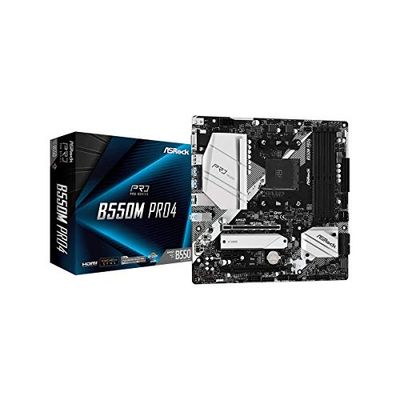 ASRock B550M PRO4 Supports 3rd Gen AMD AM4 Ryzen™ / Future AMD Ryzen™ Processors Motherboard $119.99 (Reg $144.99)