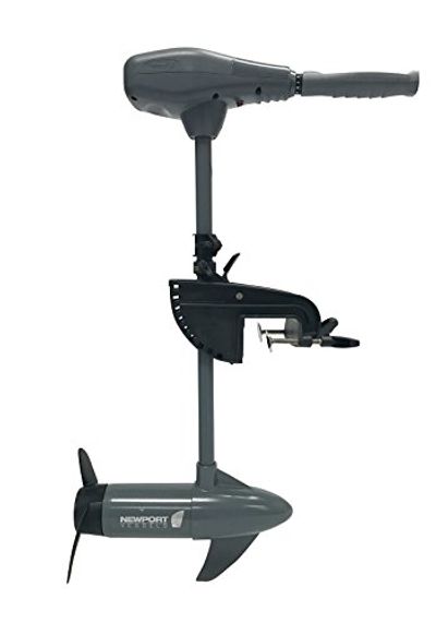 Newport Vessels Kayak Series 55lb Thrust Saltwater Transom Mounted Electric Kayak Trolling Motor with 24" Shaft $227.49 (Reg $282.04)
