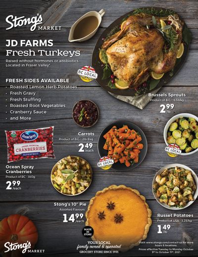 Stong's Market Flyer October 5 to 11