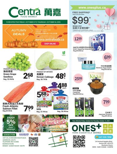 Centra Foods (Aurora) Flyer October 8 to 14