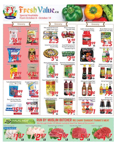 Fresh Value Flyer October 8 to 14