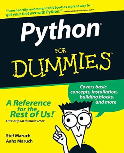 Python For Dummies $18.8 (Reg $37.99) Python For Dummies $18.8 (Reg $37.99)