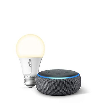 Echo Dot (3rd Gen) - Smart speaker with Alexa - Charcoal with Sengled Bluetooth bulb $27.49 (Reg $69.98)