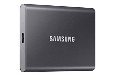 Samsung T7 Portable SSD - MU-PC1T0T/AM - USB 3.2 (Gen2, 10Gbps) External SSD - 1TB - Grey $174.99 (Reg $214.99)