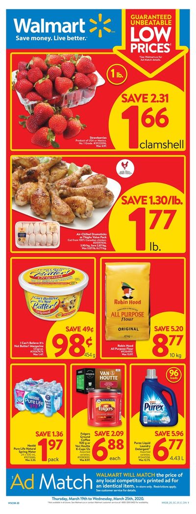 Walmart Supercentre (ON) Flyer March 19 to 25