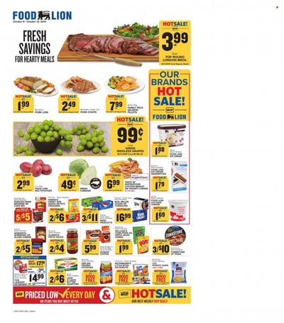 Food Lion (NC) Weekly Ad Flyer October 9 to October 16