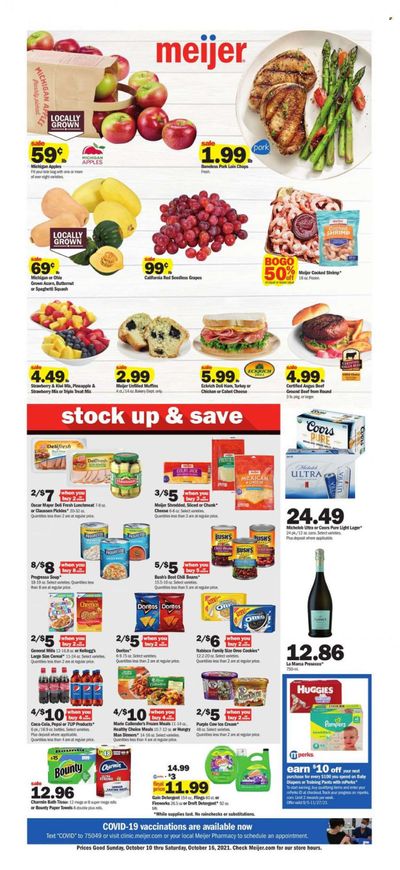 Meijer (IN) Weekly Ad Flyer October 10 to October 17