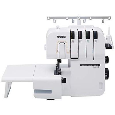 Brother ST4031HD Serger, Strong & Tough Serger, 1,300 Stitches Per Minute, Durable Metal Frame Overlock Machine, Large Extension Table, 3 Included Accessory Feet $322.35 (Reg $450.73)