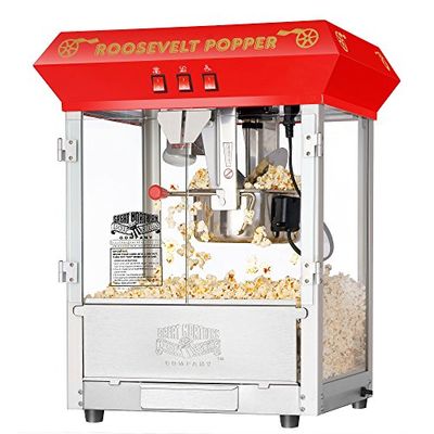 Great Northern Popcorn Red Roosevelt Antique Style Popcorn Popper Machine with 8-Ounce Kettle $220.03 (Reg $242.42)