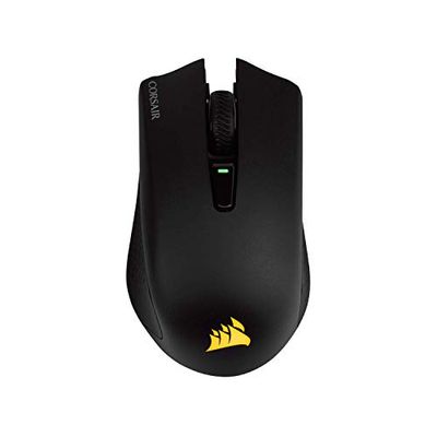 Corsair Harpoon RGB Wireless, Rechargeable Mouse with Slipstream Technology, Black, Backlit RGB LED, 10000 DPI - CH-9311011-NA $49.99 (Reg $69.99)