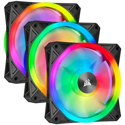 CORSAIR QL Series, QL120 RGB, 120mm RGB LED Fan, Triple Pack with Lighting Node Core $129.98 (Reg $159.99)