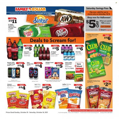 Family Dollar Weekly Ad Flyer October 10 to October 17