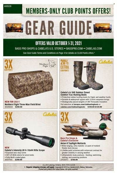 Cabela's Weekly Ad Flyer October 10 to October 17