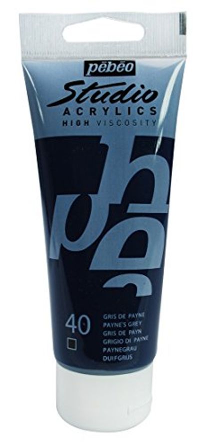 Pébéo - Acrylic Fine Studio Acrylics - Payne's Grey - Payne's Grey 100 ml $10.91 (Reg $16.06)