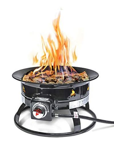 Outland Firebowl 893 Deluxe Outdoor Portable Propane Gas Fire Pit with Cover & Carry Kit, 19-Inch Diameter 58,000 BTU $125 (Reg $160.97)