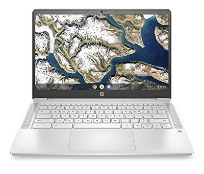 HP Chromebook 14-inch Laptop Computer, Intel Pentium Silver N6000 Processor, Intel UHD Graphics, 8 GB RAM, 128 GB eMMC Storage, Chrome (14a-na1020ca, 2021 Model) $379.99 (Reg $486.61)